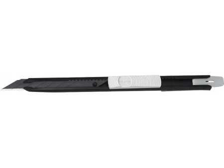 Nóż z łamanym ostrzem 9 mm czarno-biały TAJIMA DC390B/K1