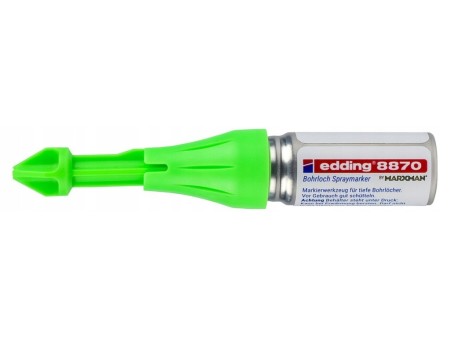 Marker w sprayu do głębokich otworów Edding E-8870 ZIELONY NEON 1 szt.