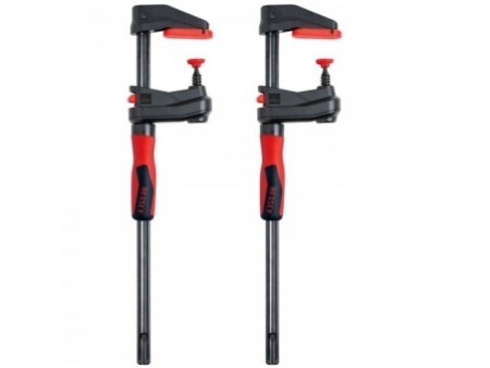 ZESTAW 2 ŚCISKÓW GK15 BESSEY + MŁOTEK DWUOBUCHOWY HALDER 50/40MM 3117.051