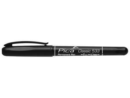 MARKER PISAK PERMANENTNY BUDOWLANY CZARNY PRECYZYJNY 0.7mm 533/46 PICA