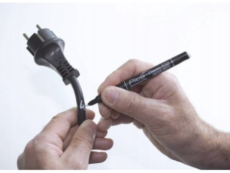 MARKER PISAK PERMANENTNY BUDOWLANY BIAŁY PRECYZYJNY 1.0-2.0mm 532/52 PICA