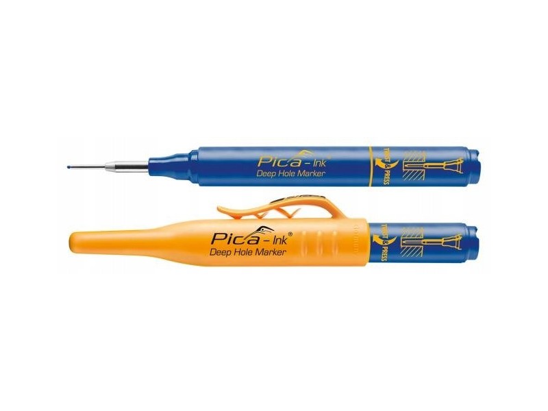 Marker Znacznik dla GŁĘBOKICH OTWORÓW PICA-Ink Deep 150/41 Niebieski 1,5mm Marker Znacznik dla GŁĘBOKICH OTWORÓW PICA-Ink Deep 150/41 Niebieski 1,5mm