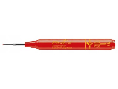 Marker Znacznik dla GŁĘBOKICH OTWORÓW PICA-Ink Deep 150/40 Czerwony 1,5mm
