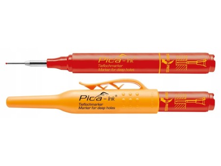 Marker Znacznik dla GŁĘBOKICH OTWORÓW PICA-Ink Deep 150/40 Czerwony 1,5mm