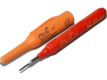 Marker Znacznik dla GŁĘBOKICH OTWORÓW PICA-Ink Deep 150/40 Czerwony 1,5mm
