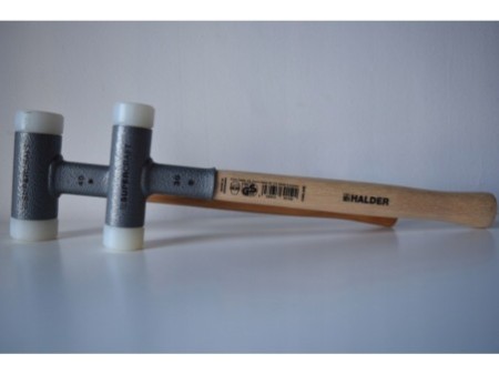 Młotek z miękkimi obuchami 40mm bezodrzutowy 750g HALDER 3366.040