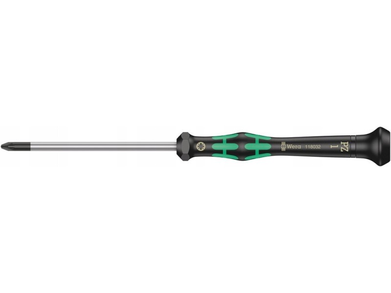 Wkrętak precyzyjny krzyżowy WERA PZ1x80 mm 05118032001 Wkrętak precyzyjny krzyżowy WERA PZ1x80 mm 05118032001