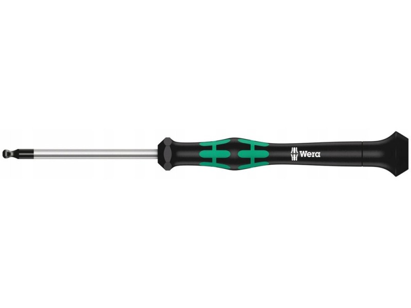 Wkrętak precyzyjny sześciokątny z kulką WERA HEX 1,5x60 mm 05118090001 Wkrętak precyzyjny sześciokątny z kulką WERA HEX 1,5x60 mm 05118090001