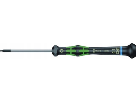 Wkrętak precyzyjny sześciokątny z kulką WERA HEX 1,5x60 mm 05118090001