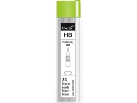 Rysiki wkłady do ołówka automatycznego Pica 7070 Fine Dry HB 24 szt. 7030