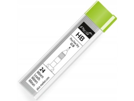 Rysiki wkłady do ołówka automatycznego Pica 7070 Fine Dry HB 24 szt. 7030