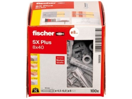 Kołek rozporowy fischer SX Plus 8 x 40 00568008