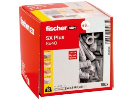 Kołek rozporowy fischer SX Plus 8 x 40 00568008