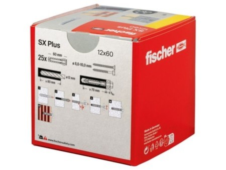 Kołek rozporowy fischer SX Plus 12 x 60 00568012
