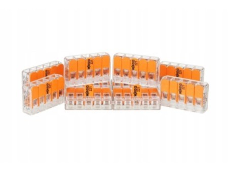 WAGO 221-415 Szybkozłączka Złączka 5x0.2-4mm 10szt