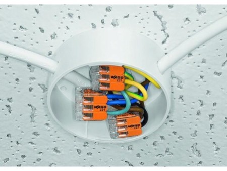 10x ZŁĄCZKA WAGO 221-413 SZYBKOZŁĄCZKA 3x0,2-4mm