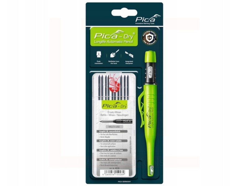 Zestaw: znacznik Pica Dry 3030 + wkłady 4030 pakowane na karcie SB 30403 Zestaw: znacznik Pica Dry 3030 + wkłady 4030 pakowane na karcie SB 30403