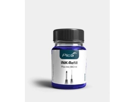 Tusz zapasowy do znaczników Pica Ink/ Big Ink kolor niebieski zestaw 55841