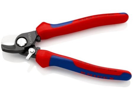Nożyce do cięcia kabli i przewodów sprężyna rozwierająca KNIPEX 95 22 165