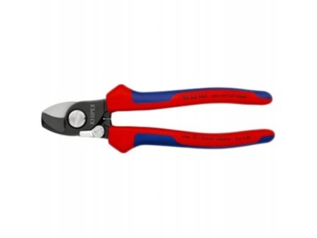Nożyce do cięcia kabli i przewodów sprężyna rozwierająca KNIPEX 95 22 165