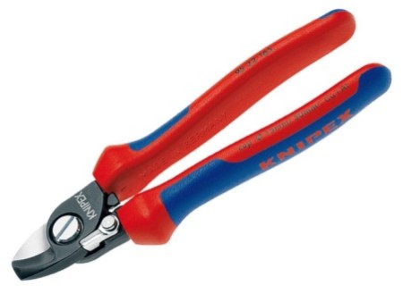Nożyce do cięcia kabli i przewodów sprężyna rozwierająca KNIPEX 95 22 165