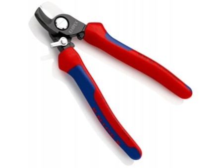 Nożyce do cięcia kabli i przewodów sprężyna rozwierająca KNIPEX 95 22 165