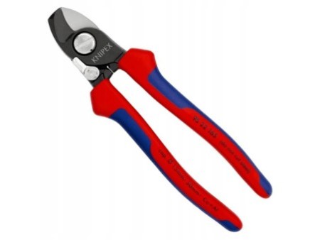 Nożyce do cięcia kabli i przewodów sprężyna rozwierająca KNIPEX 95 22 165