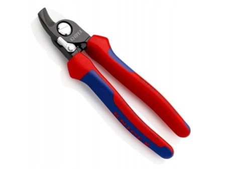 Nożyce do cięcia kabli i przewodów sprężyna rozwierająca KNIPEX 95 22 165