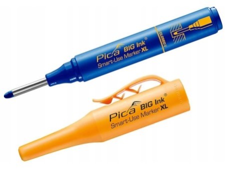 Marker Pica 170/41 znacznik do GŁĘBOKICH otworów precyzyjny niebieski BIG
