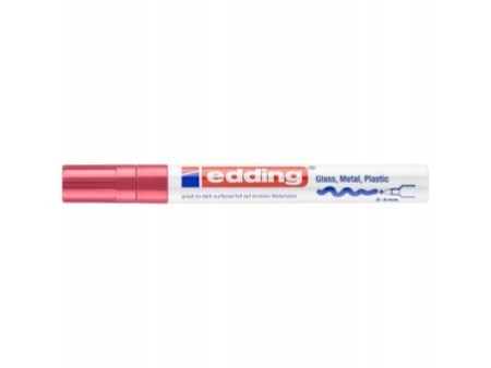 Marker olejowy, permanentny czerwony Edding 1 szt. E-750 2-4 mm