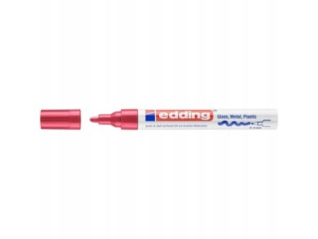 Marker olejowy, permanentny czerwony Edding 1 szt. E-750 2-4 mm