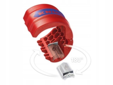 Obcinak do Rur z Tworzywa Sztucznego i Tulejek 20-50mm KNIPEX 90 22 10 BK
