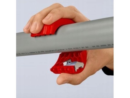 Obcinak do Rur z Tworzywa Sztucznego i Tulejek 20-50mm KNIPEX 90 22 10 BK