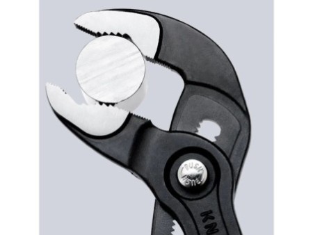 Szczypce nastawne do rur fosforanowane 180mm 87 01 180 Cobra KNIPEX