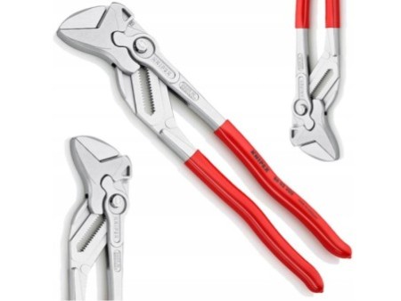 Szczypce Klucz Nastawny Uniwersalny Regulowany 2w1 300mm KNIPEX 86 03 300