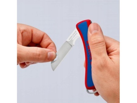 Nóż Monterski Scyzoryk dla Elektryka Stal Nierdzewna KNIPEX 16 20 50 SB
