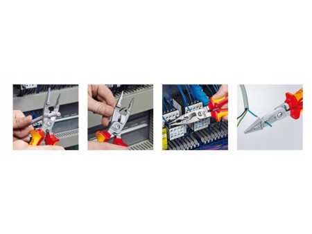 KNIPEX 13 96 200 Szczypce do prac elektroinstalacyjnych 200 mm