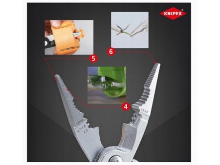 KNIPEX 13 96 200 Szczypce do prac elektroinstalacyjnych 200 mm