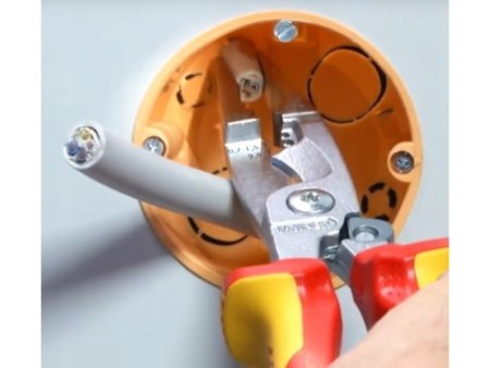 KNIPEX 13 96 200 Szczypce do prac elektroinstalacyjnych 200 mm