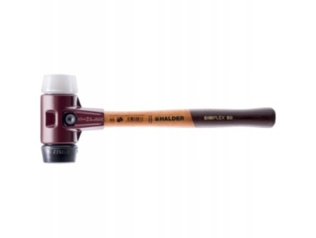 Młotek brukarski Simplex 60mm 1,5kg HALDER 3027.060 z wymiennymi końcówkami