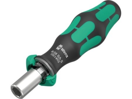 Rękojeść z uchwytem do bitów 838 RA S, z funkcją grzechotki 1/4", 1/4" x 102 mm 05051492001
