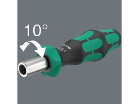 Rękojeść z uchwytem do bitów 838 RA S, z funkcją grzechotki 1/4", 1/4" x 102 mm 05051492001