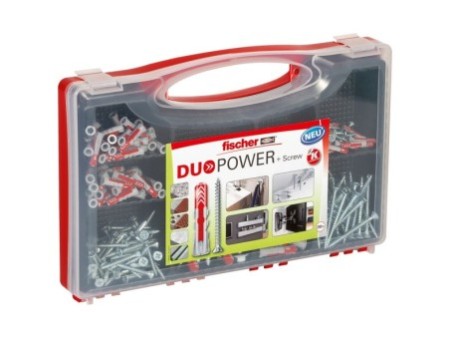 fischer Red-Box kołki DuoPower + wkrętaki 00536091