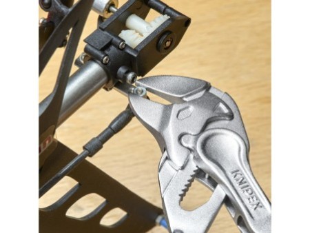 KNIPEX 86 04 100 Szczypce-klucz XS szczypce i klucz w jednym narzędziu wytłaczana, chropowata powierzchnia chromowany 100 mm