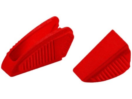 KNIPEX 86 09 180 V01 Trzy pary nakładek ochronnych z tworzywa sztucznego na szczęki do wszystkich modeli 86 XX 180, od 2019 roku