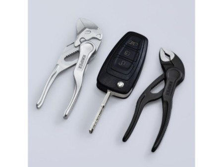 KNIPEX 87 00 100 Cobra® XS Szczypce nastawne do rur wytłaczana, chropowata powierzchnia fosforanowana, szara 100 mm