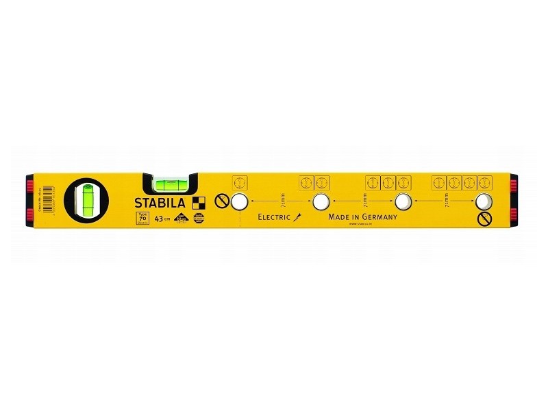 Poziomica dla elektryka 43cm libella Stabila 16135