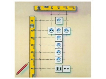 Poziomica dla elektryka 43cm libella Stabila 16135