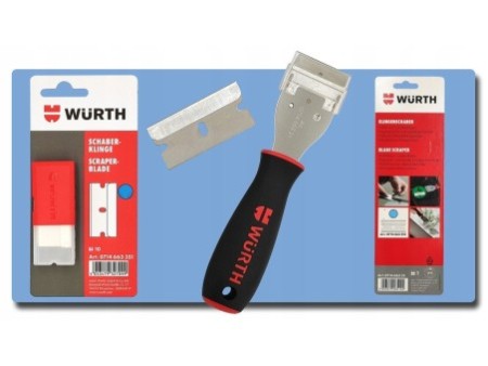 SKROBAK DO SZYB GŁADKICH POWIERZCHNI WURTH ZESTAW 6 NOŻY 071466335