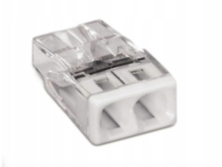 WAGO 2273-202 Szybkozłączka Złączka na Drut 2x 0,5-2,5mm2 ORYGINALNA 10szt
